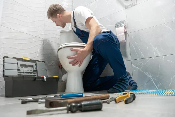 a male plumber unclogging a sink from Emergency Plumber San Marcos in San Marcos, TX - Water Heater Replacement